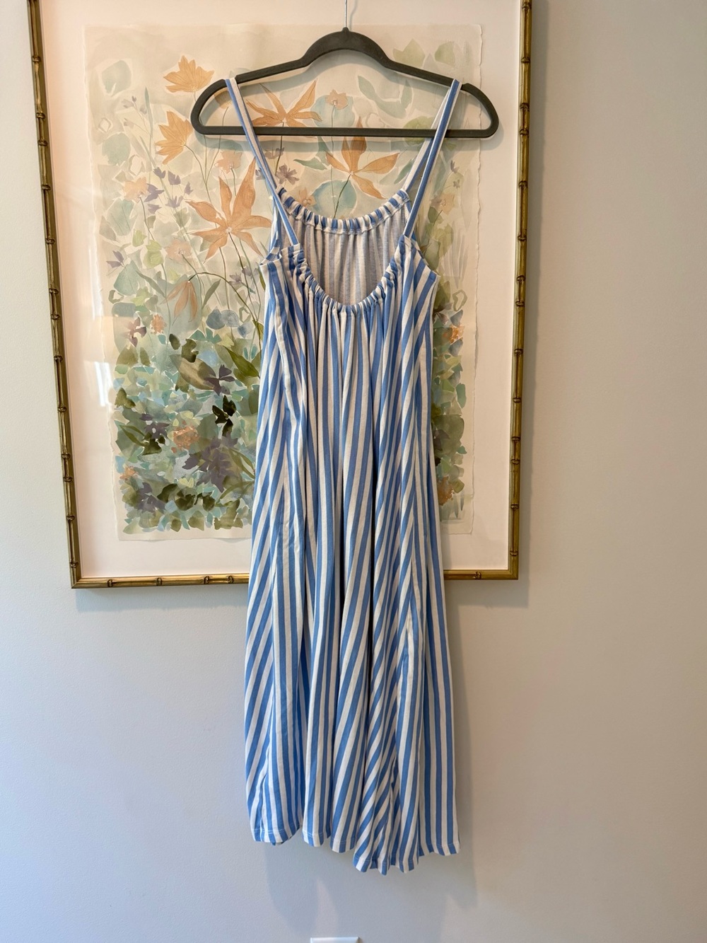 H&M Blue & White Striped Dress - Picture 2 of 3